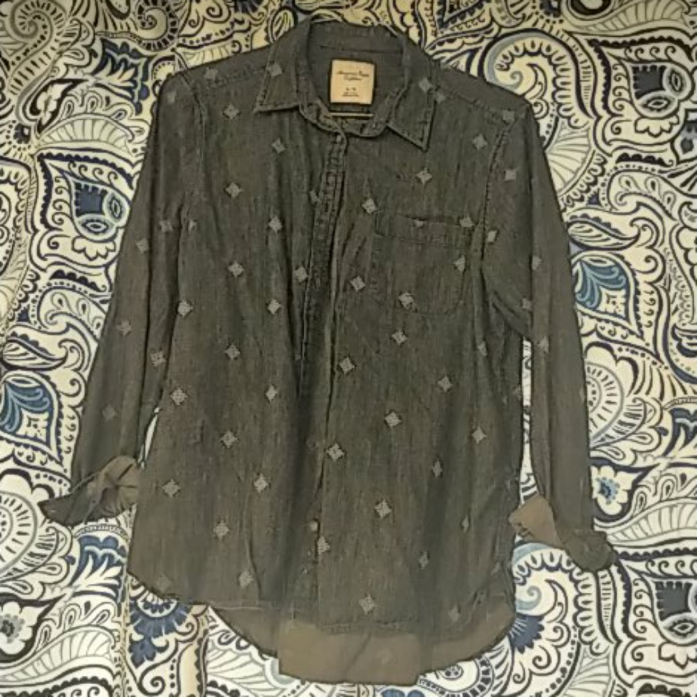 American Eagle Denim Shirt